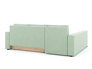 Диван-кровать угловой Марко еврокнижка, велюр