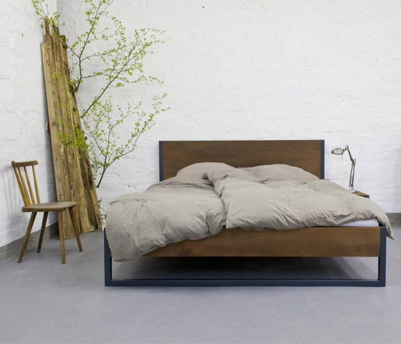 Кровати 90 см, Кровать в стиле лофт Ардено 0.9