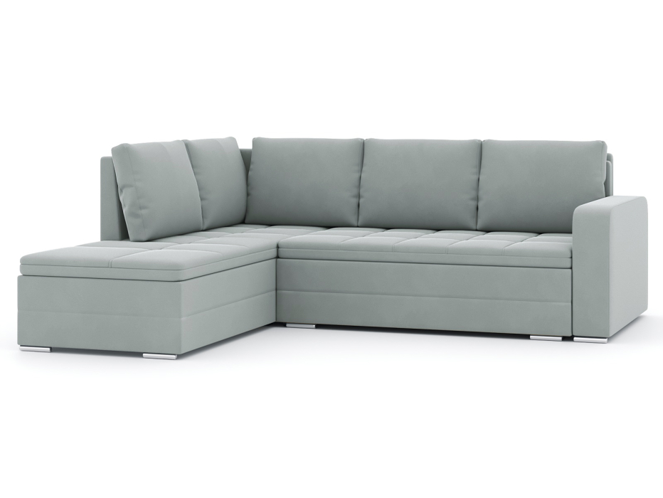 Диваны угловые в гостиную, Диван-кровать угловой еврокнижка Бромен, рогожка