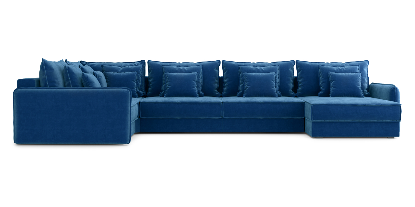 , Диван П-образный Кросби