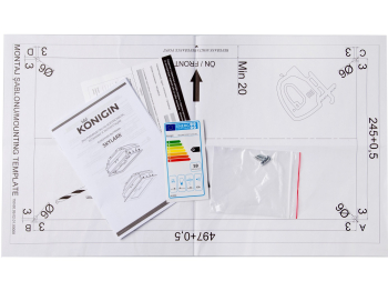 Кухонная вытяжка Konigin Skylark Black