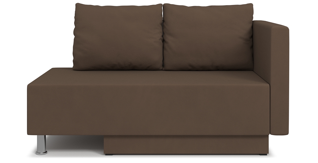 Диваны кровати со спальным местом, Кушетка Леон Lux, универсальный,  велюр