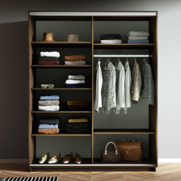 Шкаф-купе Прайм дуо Белый Глянец 2300 x 1200 x 570