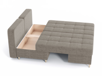 Диван-кровать угловой Оливер 2 еврокнижка-трансформер, рогожка Люкс