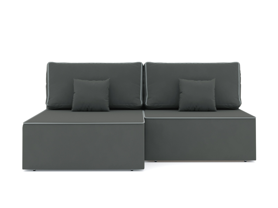 Диваны угловые в гостиную, Диван-кровать угловой еврокнижка Блюм Некст, велюр