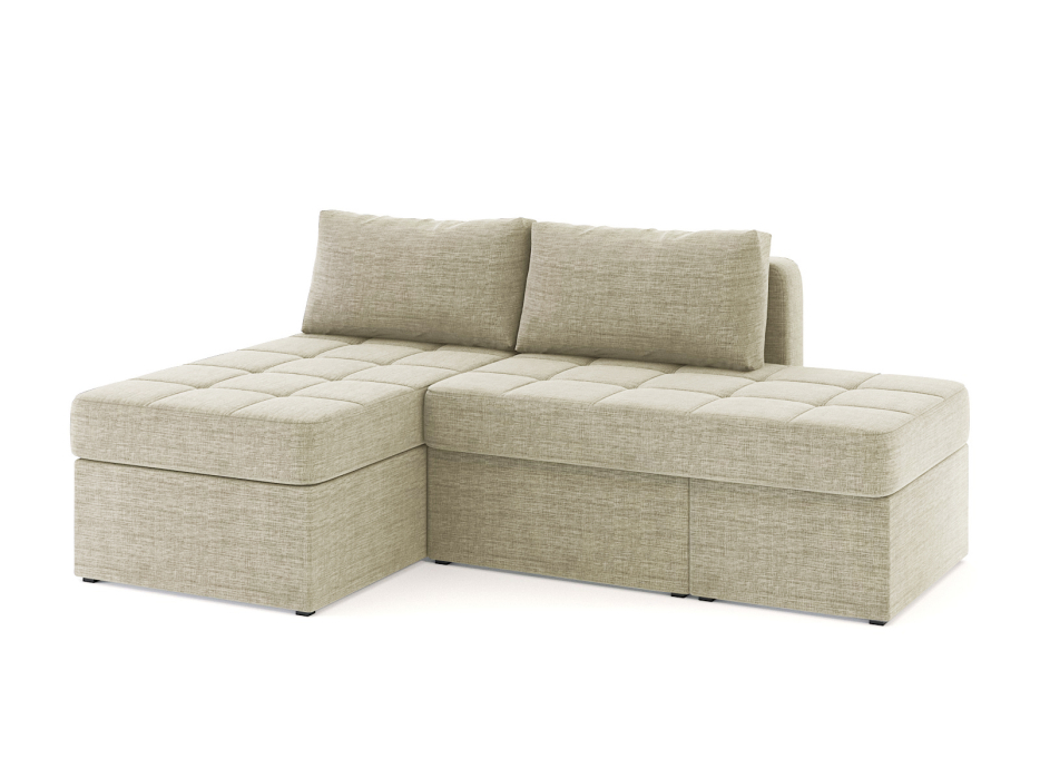 Диваны угловые в гостиную, Диван-кровать угловой Оливер еврокнижка-трансформер, рогожка