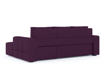 Диван-кровать угловой Прадо, еврокнижка, велюр