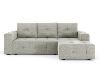 Диван-кровать угловой Прадо, еврокнижка, рогожка Люкс