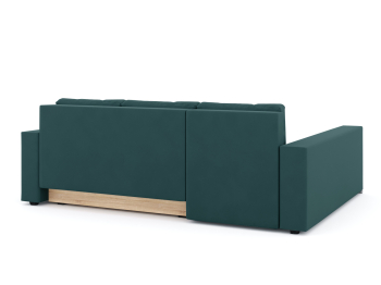 Диван-кровать угловой Марко еврокнижка, велюр