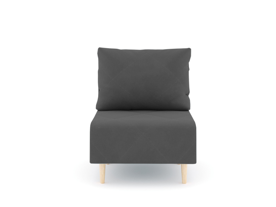 Кресло для отдыха, Кресло для отдыха Милли без подлокотников, велюр