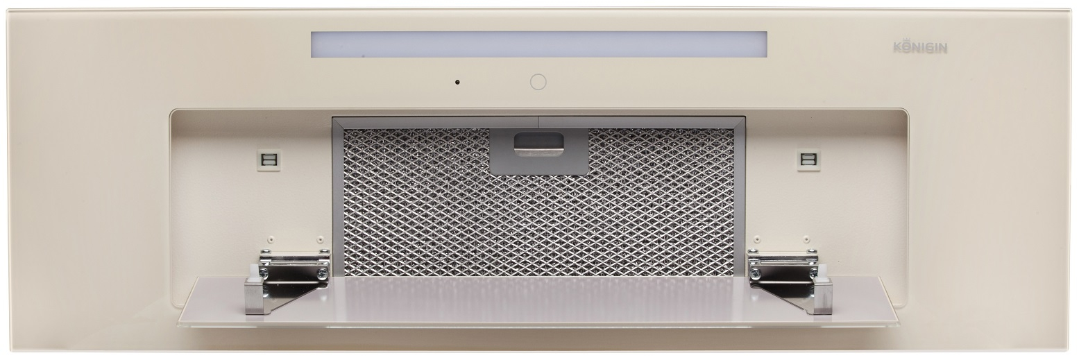 Вытяжки, Кухонная вытяжка Navi Ivory Glass 90