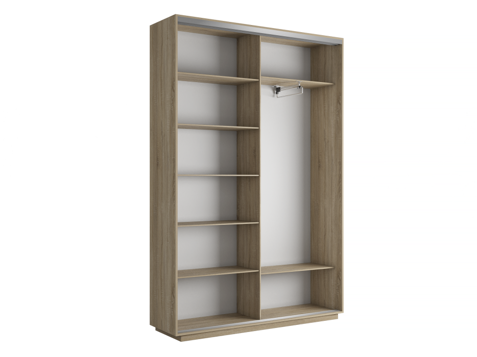Шкафы-купе 2-х дверные, Шкаф-купе Экспресс Медиум дуо 2400 x 1200 x 450