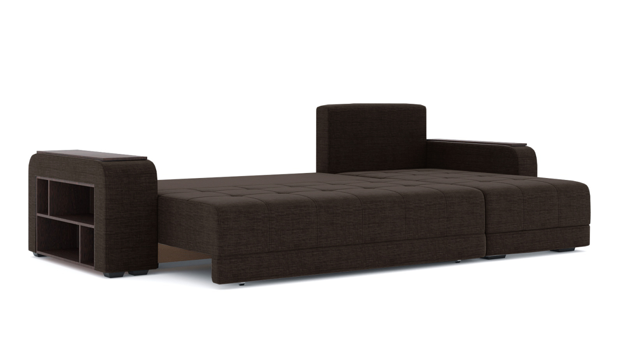 Диваны еврокнижки, Диван-кровать угловой Милан ПБ еврокнижка, рогожка