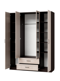 Шкаф распашной МДФ ШК-4/2