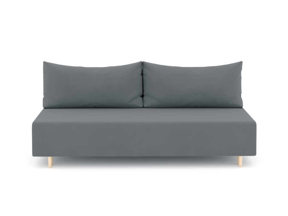 Диваны еврокнижки, Диван-кровать еврокнижка Смайл без подлокотников, велюр