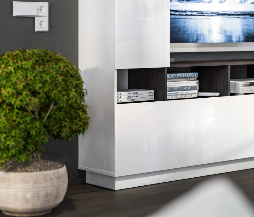 Стенки для гостиной, Стенка Нео СБ-2898