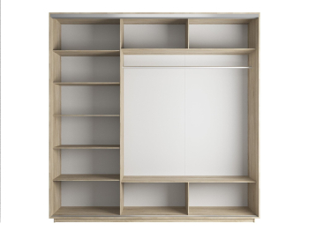 Шкаф-купе Экспресс 3-х дверный Фотопечать Калейдоскоп Стекла 240х60х220