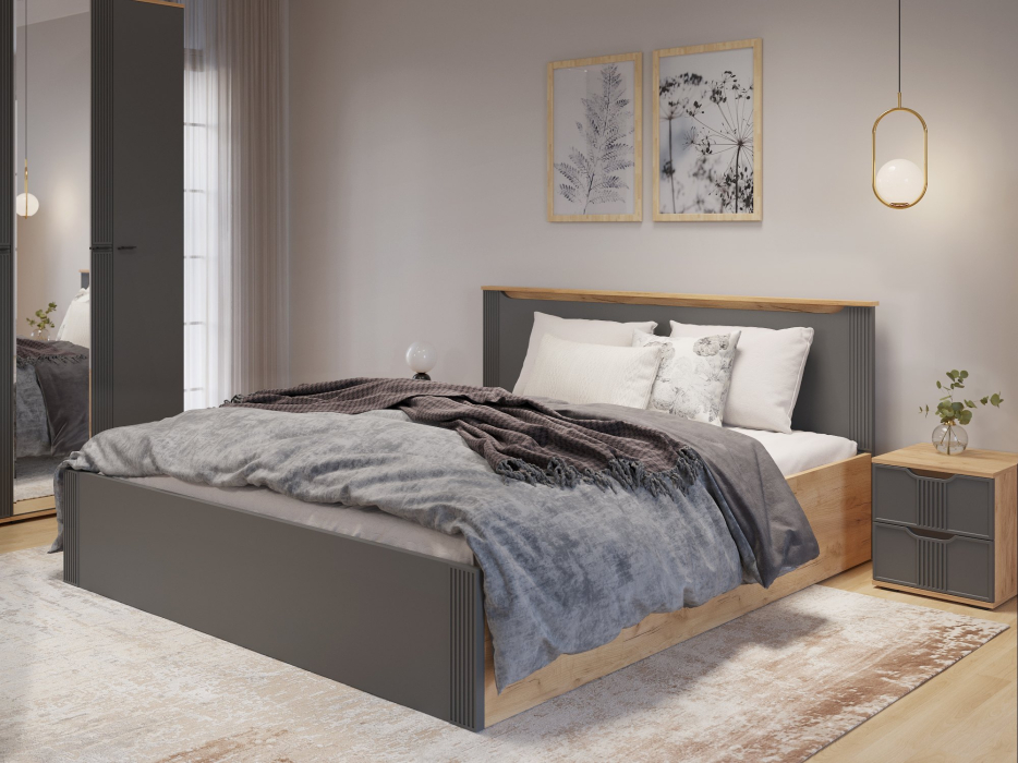 Кровати 180х200, Кровать с подъемным механизмом Эмилия ЭЛ-35