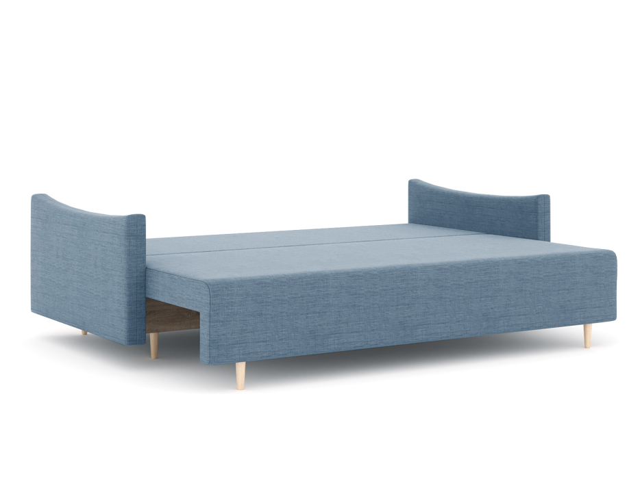 Диваны еврокнижки, Диван-кровать еврокнижка Смайл с подлокотниками, рогожка Люкс