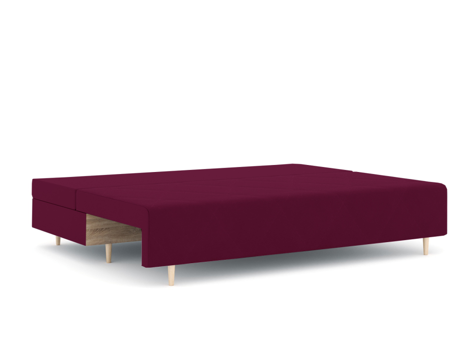 Диваны еврокнижки, Диван-кровать Милли без подлокотников, велюр