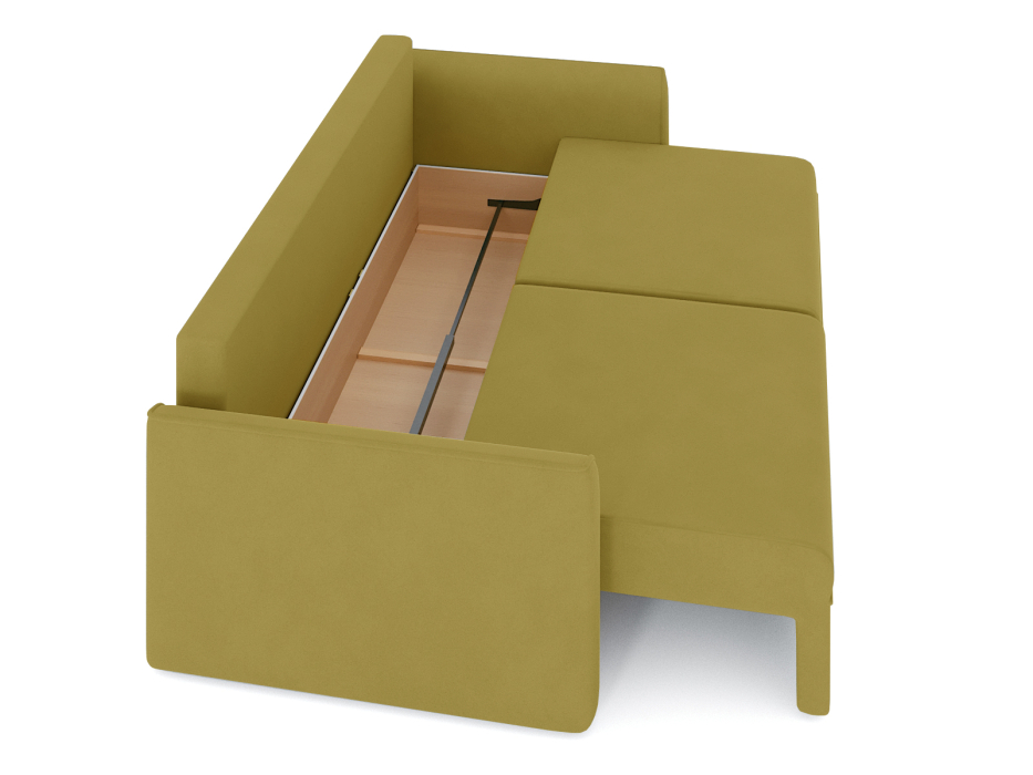 Диваны еврокнижки, Диван-кровать еврокнижка пантограф Эрдинг, велюр