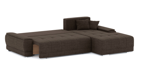 Диван-кровать угловой Нордвикс ПБ, рогожка