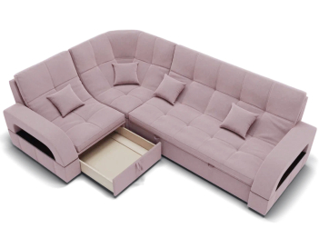 Модульный диван Майами-3,микровелюр,антивандальная ткань,венеция