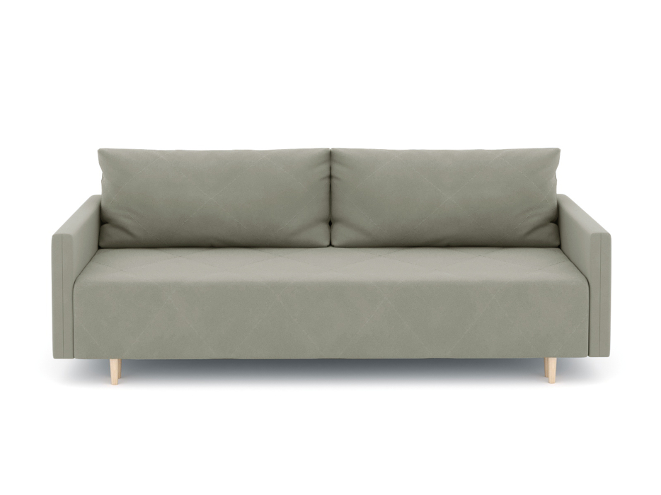 Диваны еврокнижки, Диван-кровать Милли с подлокотниками, велюр