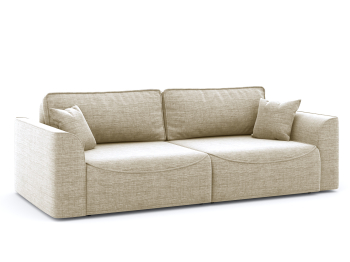 Диван-кровать еврокнижка Рафаэль НПБ, рогожка Люкс