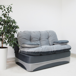 Бескаркасный диван-кровать Клиффорд Мини, спальное место 1550*1900 мм велюр