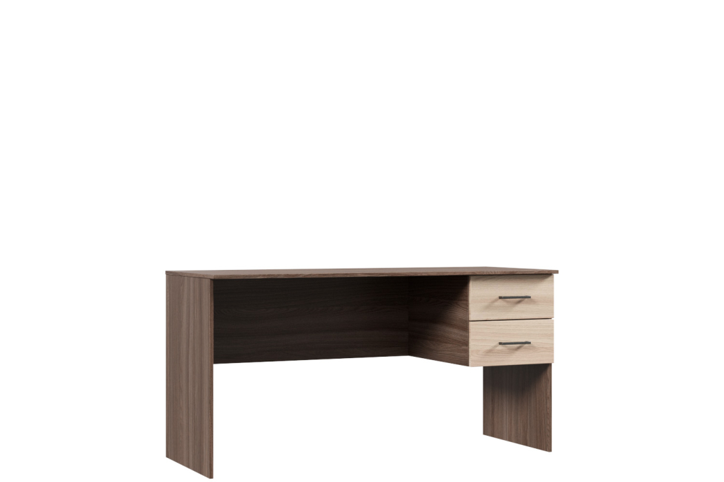 Прямые, Стол письменный 04 с надстройкой