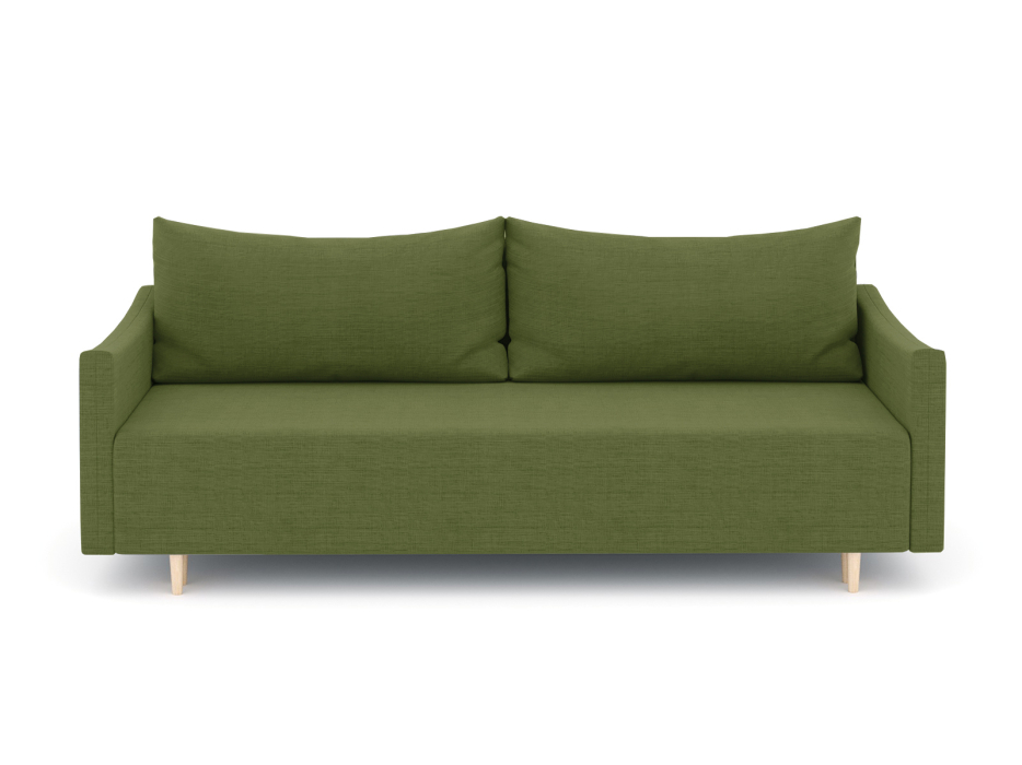 Диваны еврокнижки, Диван-кровать еврокнижка Смайл с подлокотниками, рогожка Люкс