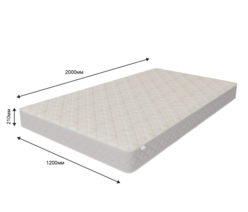 Другие размеры, Матрас Душевный 1200*2000