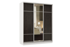 Шкафы-купе, Шкаф-купе Премьер Лайт 23 (08;11;08) трехдверный