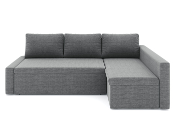 Диван-кровать угловой Фрихетен дельфин, рогожка