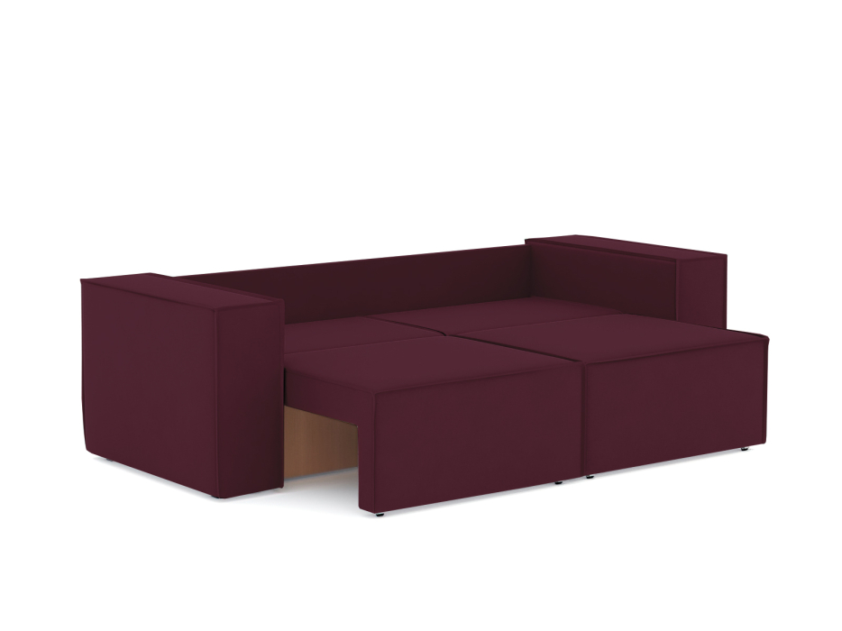 Диваны еврокнижки, Диван-кровать Лофт еврокнижка-трансформер, велюр