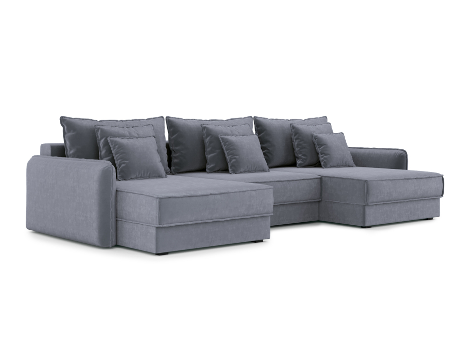 Диваны угловые в гостиную, Диван П-образный Кросби М102