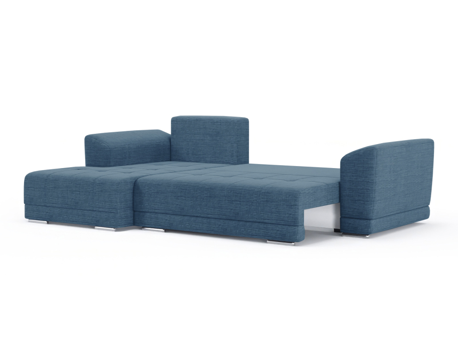 Диваны угловые в гостиную, Диван-кровать угловой Рентон еврокнижка, рогожка Люкс