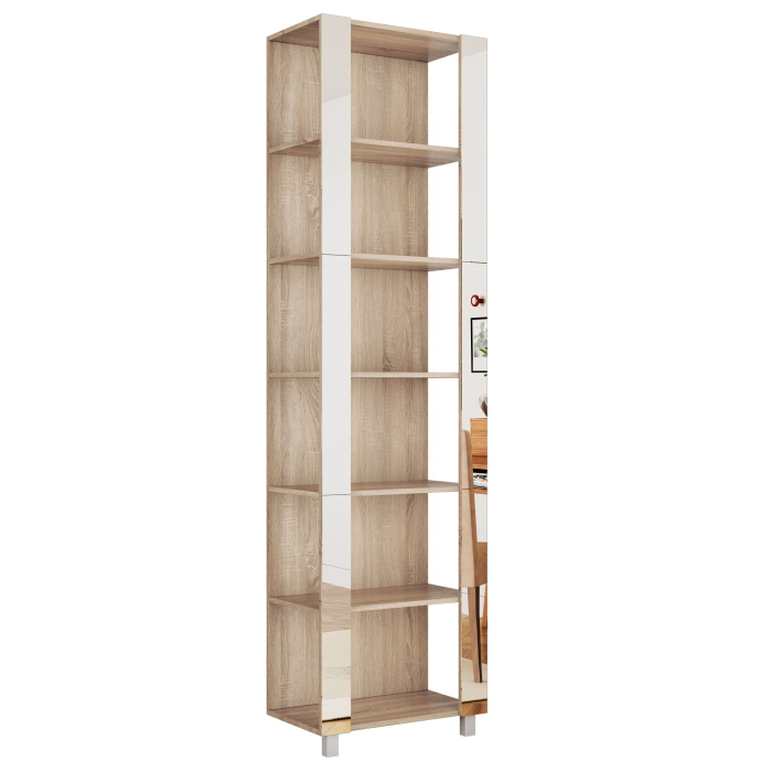 Открытые, Стеллаж модульный Универсальный 35х44х240 Зеркало