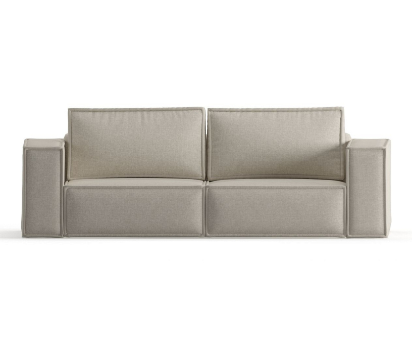 Диваны еврокнижки, Диван-кровать Loft, независимый пружинный блок, рогожка