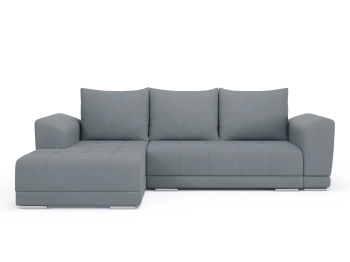 Диван-кровать угловой Рентон еврокнижка, велюр