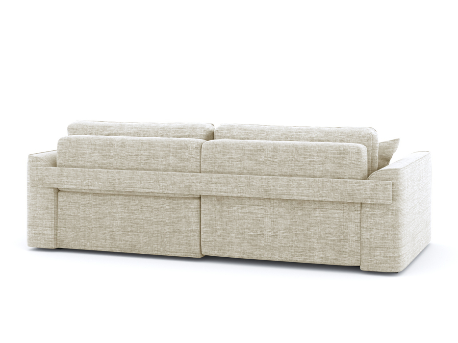 Диваны угловые в гостиную, Диван-кровать угловой Рафаэль еврокнижка НПБ, рогожка