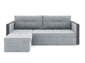 Диван-кровать угловой Даймонд дельфин, рогожка Люкс
