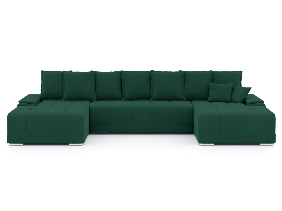 Гостиная, Диван-кровать П-образный Нордвикс, велюр