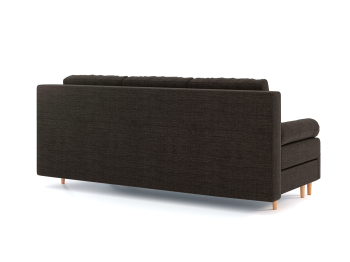 Диван-кровать Белфаст без подлоктоников еврокнижка, рогожка