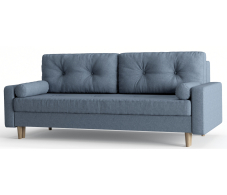 Диваны с ящиком для белья, Диван-кровать Belfast, независимый пружинный блок, рогожка