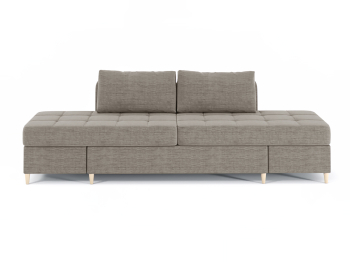 Диван-кровать угловой Оливер 2 еврокнижка-трансформер, рогожка Люкс