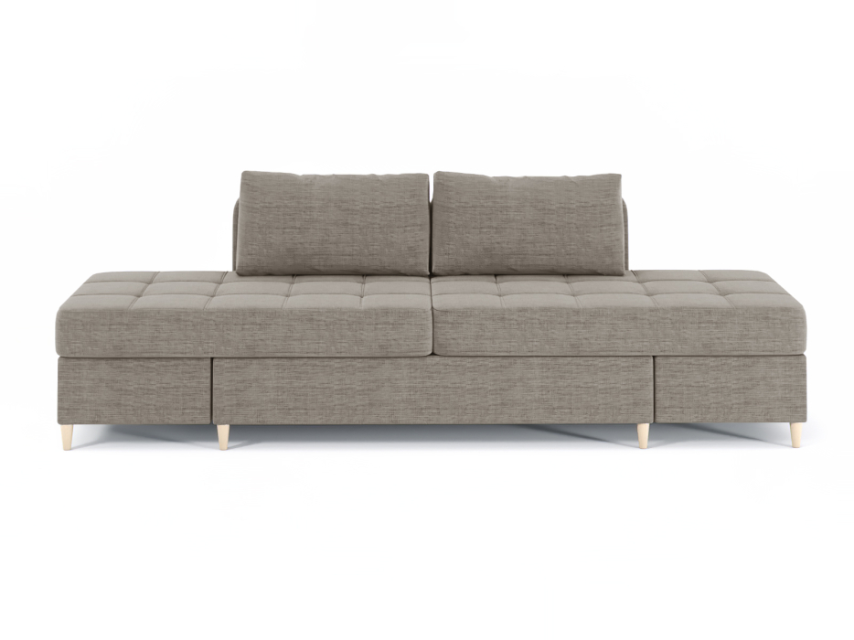 Диваны угловые в гостиную, Диван-кровать угловой Оливер 2 еврокнижка-трансформер, рогожка Люкс