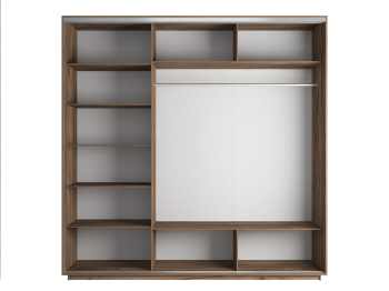 Шкаф-купе Экспресс 3-х дверный Фотопечать Шары Стекла 210х60х220