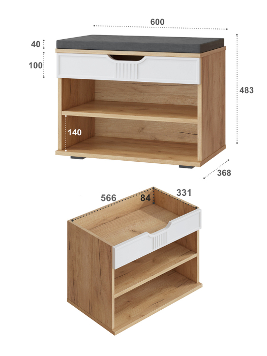 Обувницы, Тумба Эмилия ЭЛ-44К